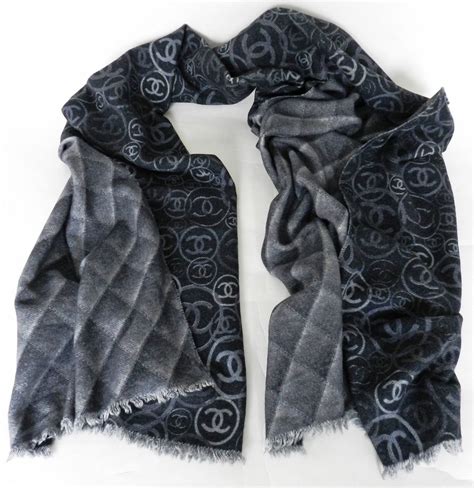 cashmere scarf chanel|chanel scarves price.